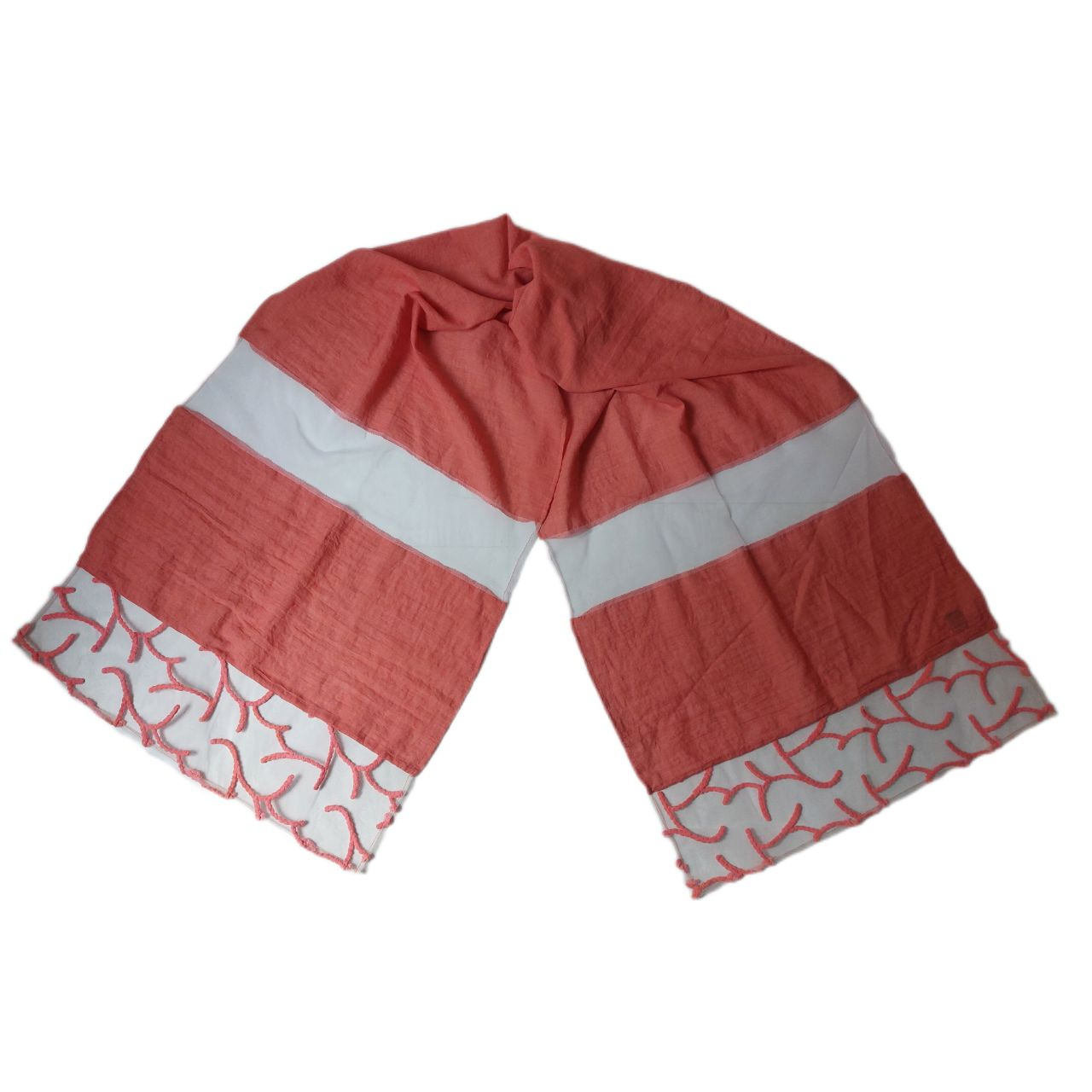 شال دست دوز زنانه مدل مرجان کد 07