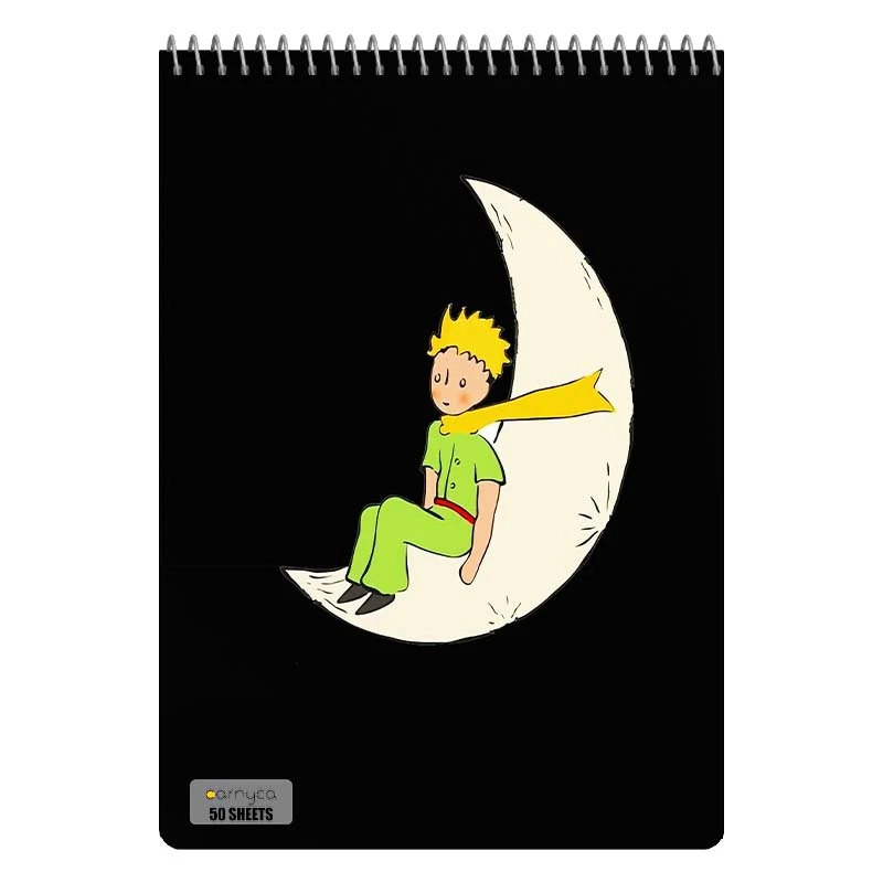 دفتر نقاشی 50 برگ سیمی کارنیکا طرح شازده کوچولو The Little Prince کد 42066