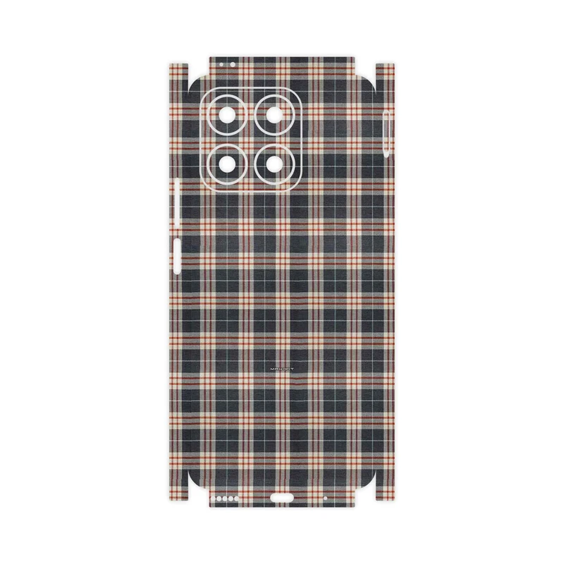 برچسب پوششی ماهوت مدل Fabric Texture 5-FullSkin مناسب برای گوشی موبایل آنر X8a