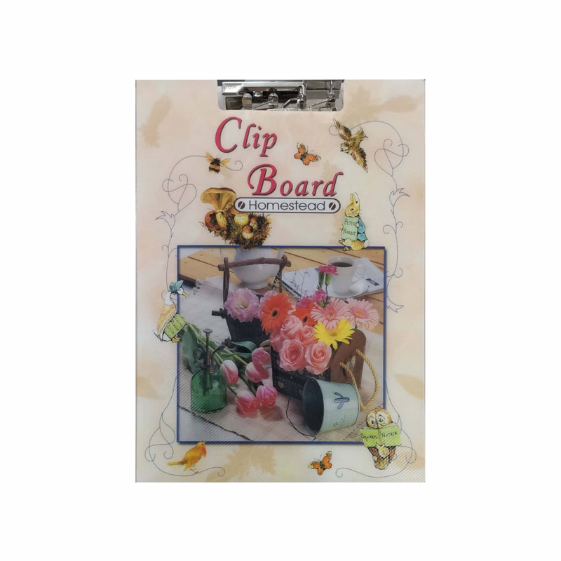 تخته شاسی پاپکو کد CB-F003 طرح گل سایز A4