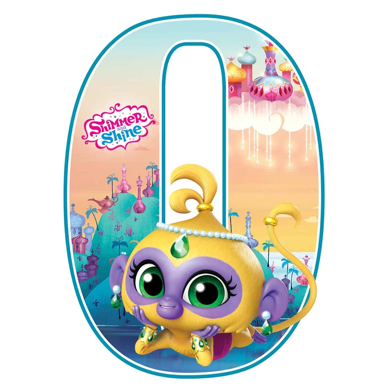 استند رومیزی مدل عدد 0 طرح شیمر و شاین کد 1533