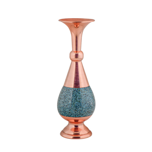 گلدان فیروزه کوبی هنرلوکس کد FG40