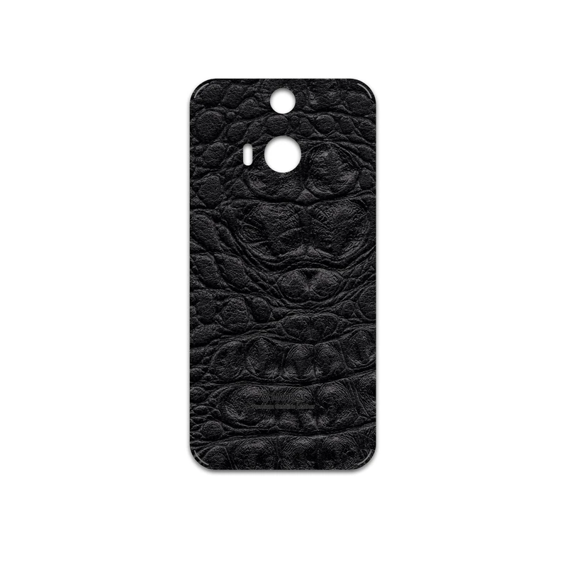 برچسب پوششی ماهوت مدل Black-Crocodile-Leather مناسب برای گوشی موبایل اچ تی سی Butterfly 2