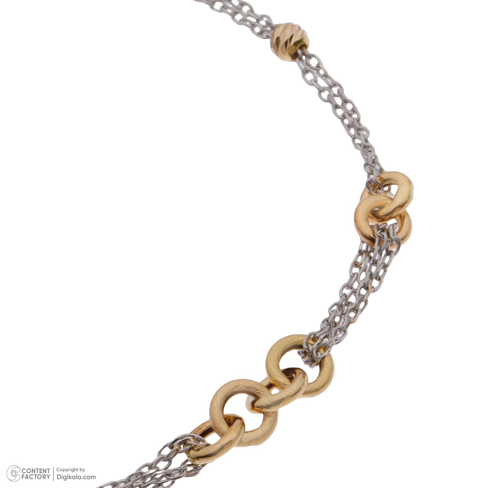 دستبند طلا 18 عیار زنانه مایا ماهک مدل MB1689 -  - 2