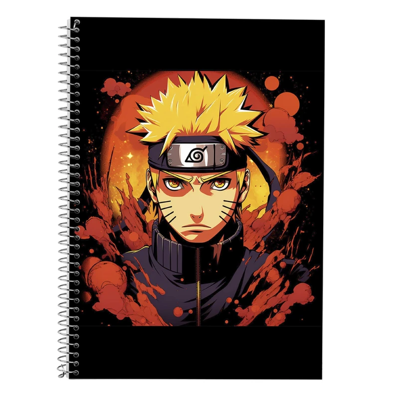 دفتر زبان 50 برگ مدوپد مدل Naroto کد DF11417