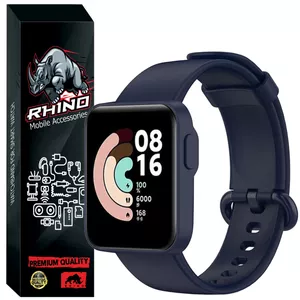 بند راینو مدل Silicon مناسب برای ساعت هوشمند شیائومی Mi Watch Lite