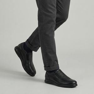 کفش طبی مردانه چرم عطارد مدل چرم طبیعی کد SH52