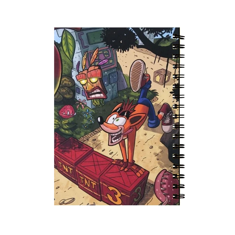 دفتر مشق 50 برگ طرح بازی کراش کد 326