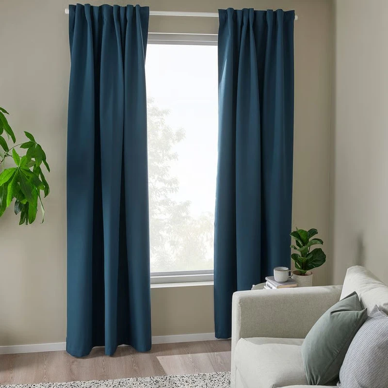 پرده ایکیا مدل ROSENMANDEL سایز 300 × 270 سانتی‌متر