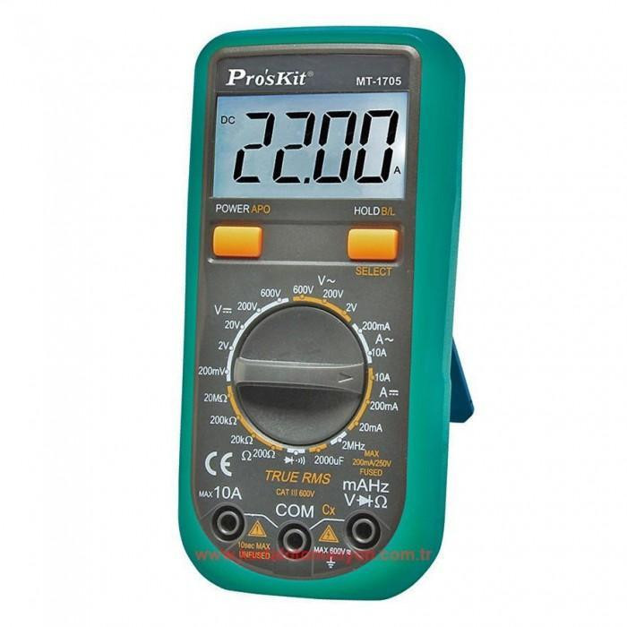 مولتی متر دیجیتال پروسکیت مدل MT-1705