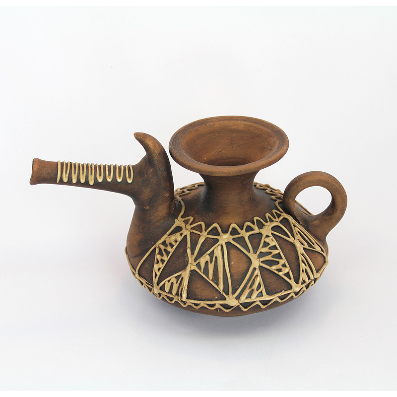 دکوری سفالی طرح منقوش کد 11