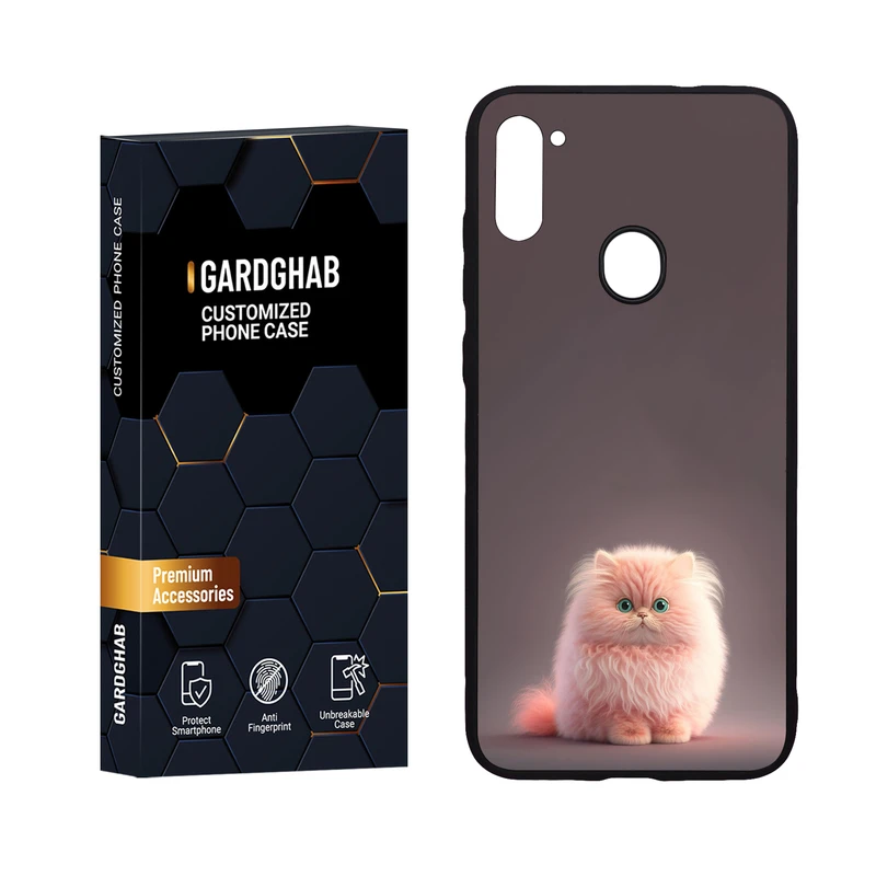  کاور گارد قاب مدل پشت گلس فانتزی مناسب برای گوشی موبایل سامسونگ Galaxy A11 / M11