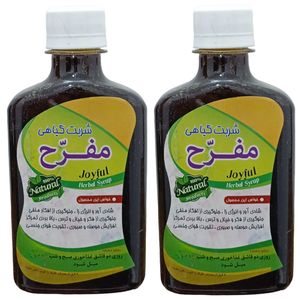 شربت گیاهی مفرح جالینوس - 260 میلی لیتر بسته دو عددی 