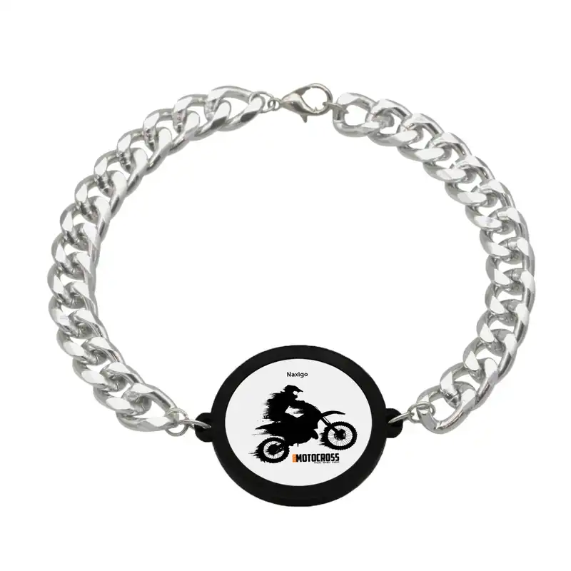 دستبند ناکسیگو مدل موتور سواری کد BZ7124