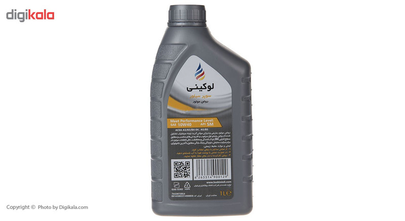 روغن موتور خودرو لوکینی مدل Super Silver-10W40 حجم 1 لیتر