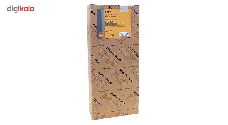 مجموعه 4 رشته ای وایر شمع خودرو پرتوناب مدل 910005 مناسب برای پراید