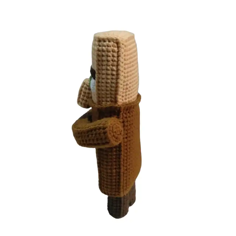 عروسک بافتنی مدل ماینکرفت مدل ویلیجر کد 30