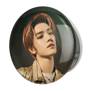 آینه جیبی خندالو طرح ته یونگ گروه ان سی تی NCT مدل تاشو کد 21829 