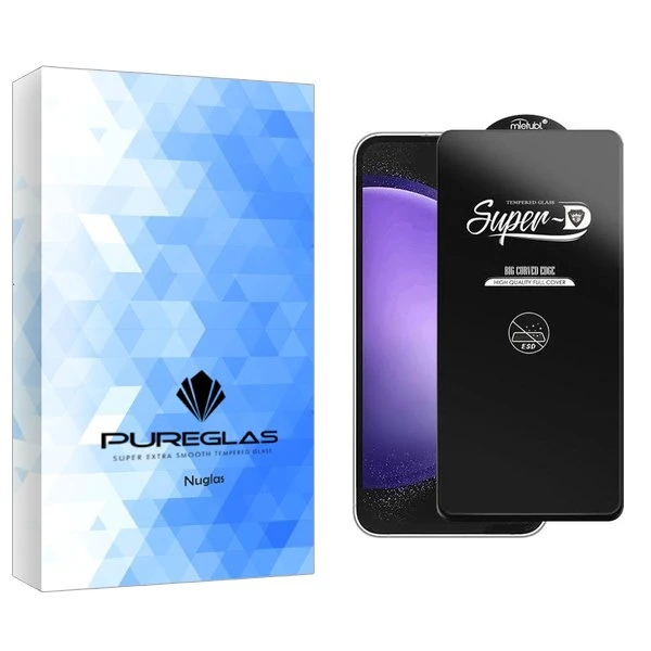 محافظ صفحه نمایش پیور گلس مدل NueGlas SuperD_ESD مناسب برای گوشی موبایل سامسونگ Galaxy S23 FE