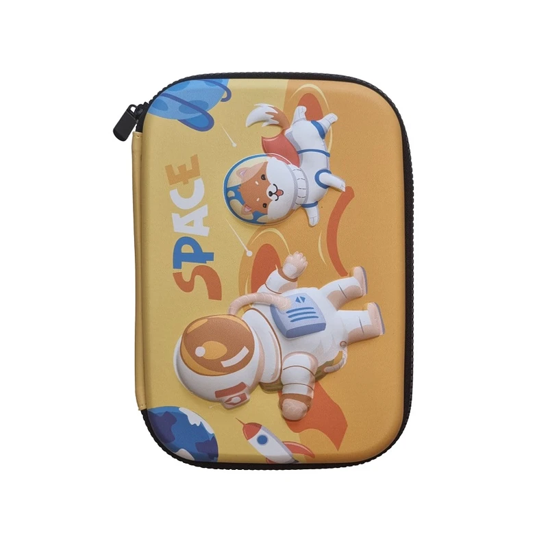 جامدادی مدل فانتزی سیلیکونی طرح فضانورد در ماه کد 5965-Y-175