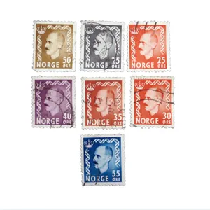 تمبر یادگاری مدل یادبود نروژ کد DS5077 مجموعه 7 عددی
