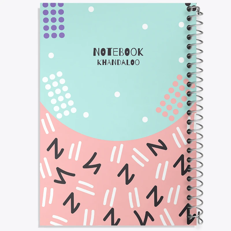 دفتر شطرنجی 50 برگ خندالو مدل فانتزی کد N1537