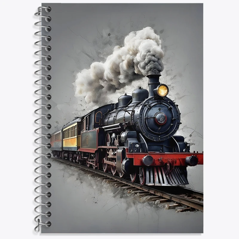 دفتر لغت 50 برگ خندالو طرح قطار کد N3370