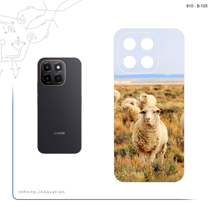 برچسب پوششی ماهوت مدل Sheep مناسب برای گوشی موبایل آنر X6c