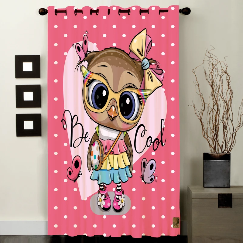 پرده رنس مدل CC1-50614 سایز 138x290سانتی متر 