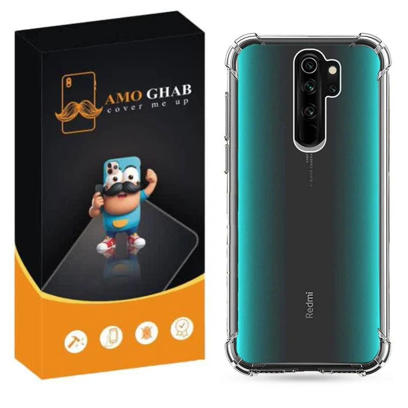 کاور عمو قاب مدل Crystal مناسب برای گوشی موبایل شیائومی Redmi Note 8 Pro