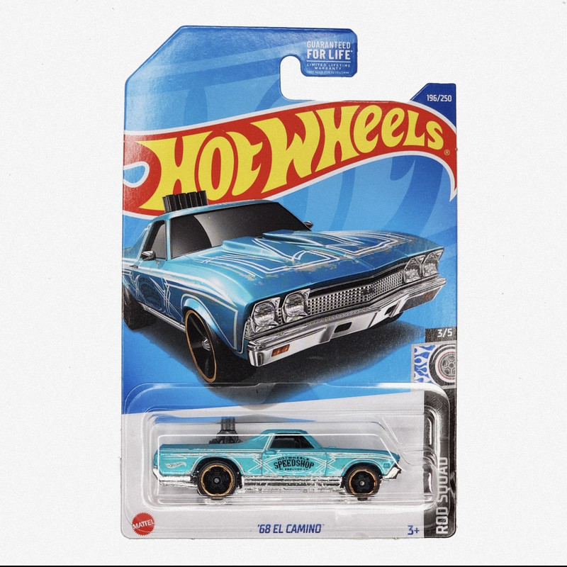 ماشین بازی هات ویلز مدل 68 El Camino