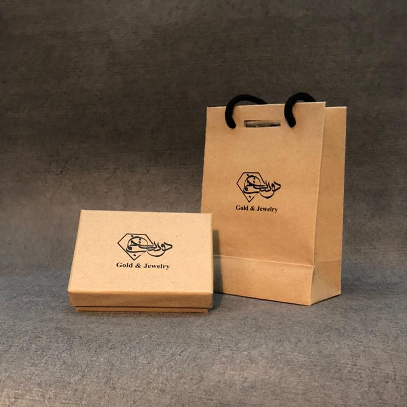 گوشواره طلا 18 عیار زنانه دوست خوب مدل dk495 -  - 9