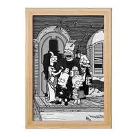 تابلو خندالو مدل سیمپسون ها The Simpsons  کد 3367