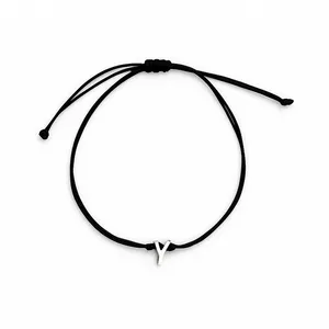 دستبند بندی مدل نخی حرف Y