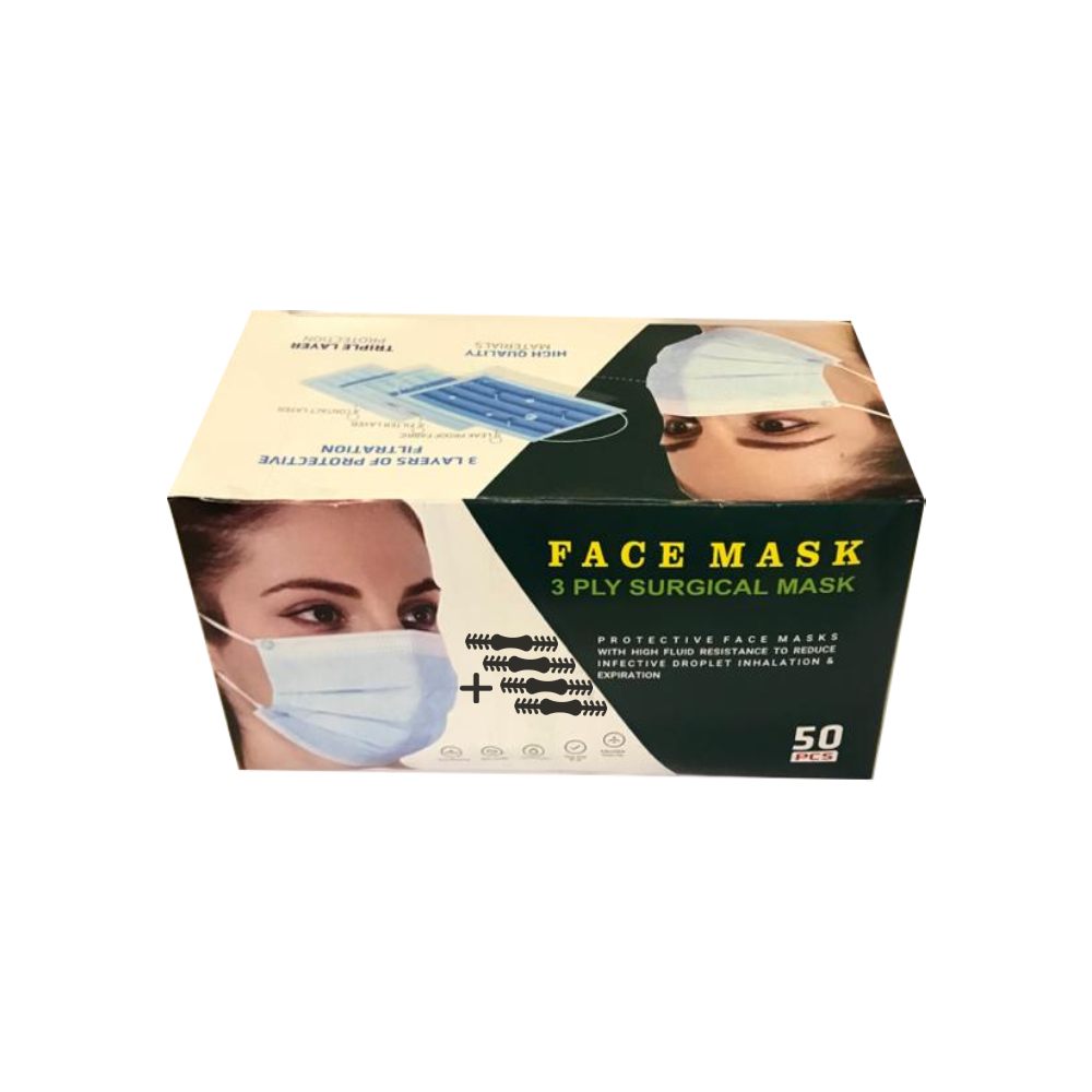 ماسک تنفسی مدل fix4 بسته 50 عددی