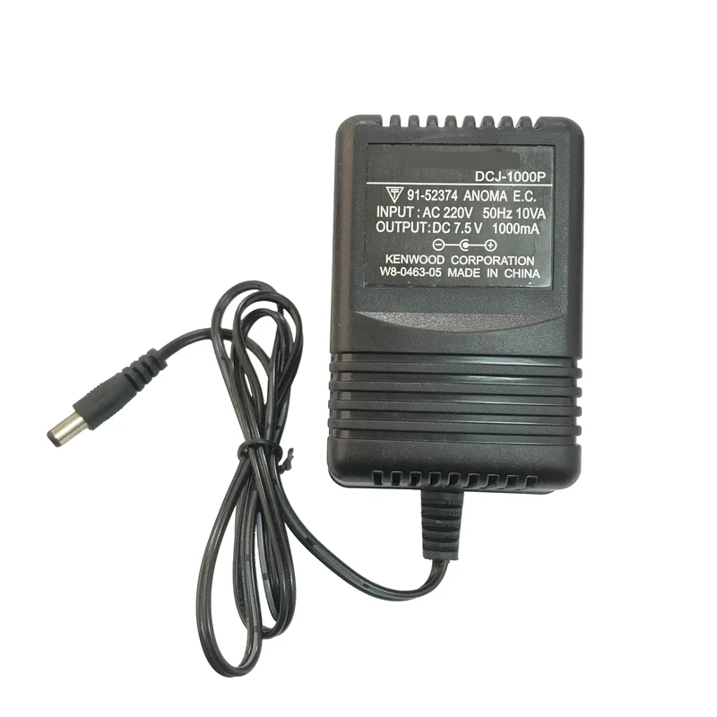 آداپتور برق 7.5 ولت 1 آمپر مدل KENWOOD کد B66 مناسب برای دستگاه های 7.5 ولتی