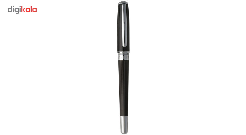 خودنویس هوگو باس مدل Essential Striped قطر نوشتاری M