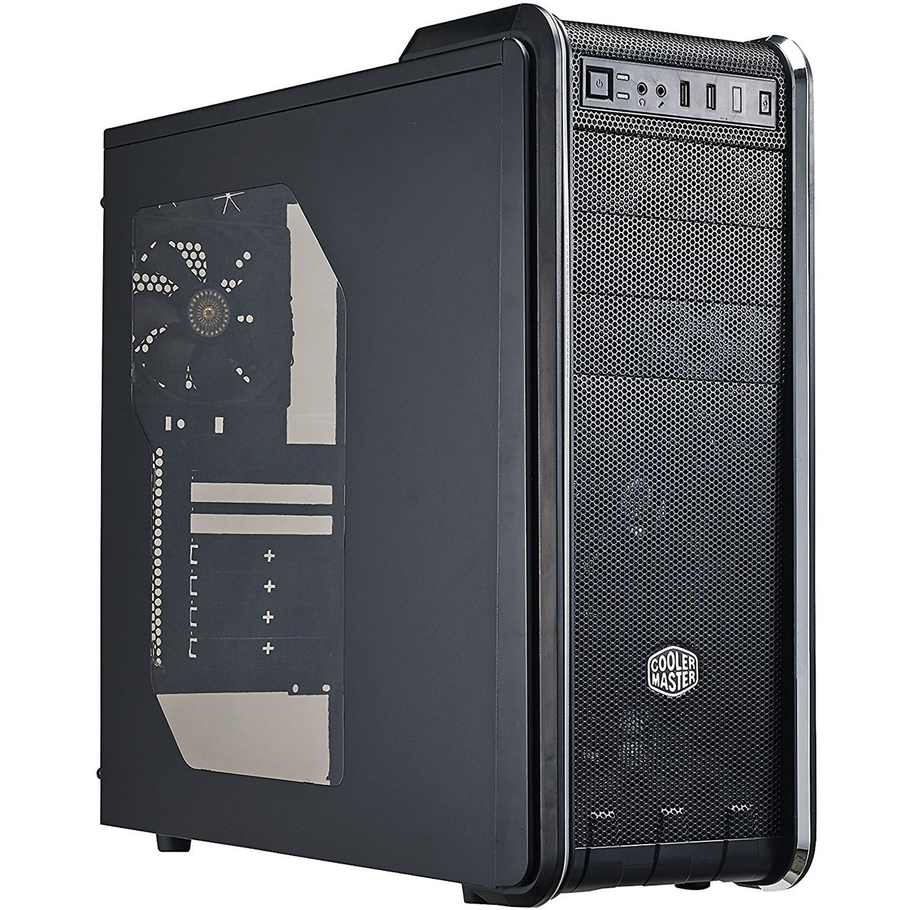 کیس کامپیوتر کولر مستر مدل CM 590 III Black Edition