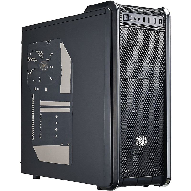کیس کامپیوتر کولر مستر مدل CM 590 III Black Edition
