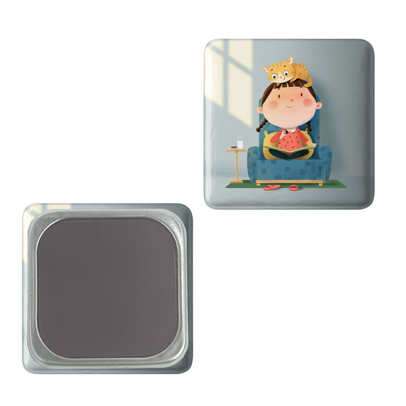 مگنت خندالو مدل دخترانه فانتزی کد 25712