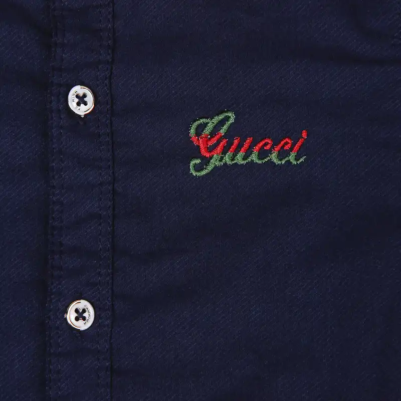 پیراهن آستین کوتاه پسرانه خزین مدل گلدوزی