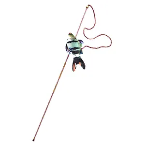 اسباب بازی گربه مدل Plumy Cat Stick