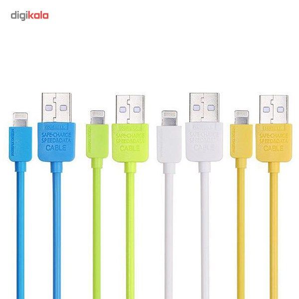 کابل تبدیل USB به لایتنینگ ریمکس مدل Speed به طول 1 متر کابل تبدیل USB به لایتنینگ ریمکس مدل Speed به طول 1 متر