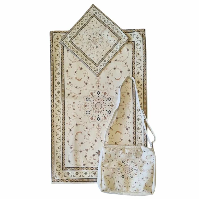 سجاده و جانماز طرح حدیث کد8907 به همراه کیف