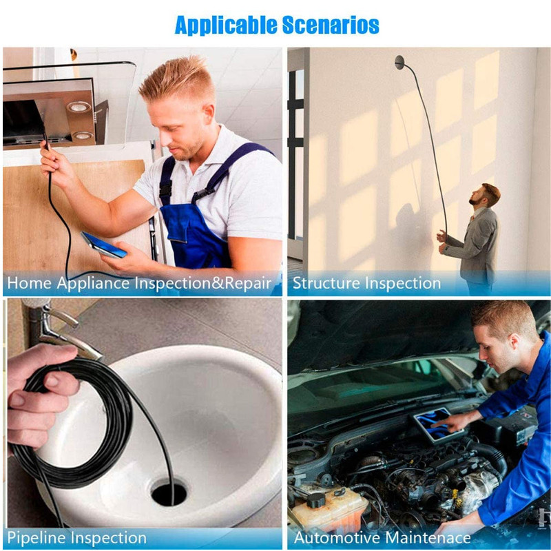 دوربین شلنگی مدل فلزی شکل پذیر کد 5M LED NEW دوربین شلنگی مدل فلزی شکل پذیر کد 5M LED NEW