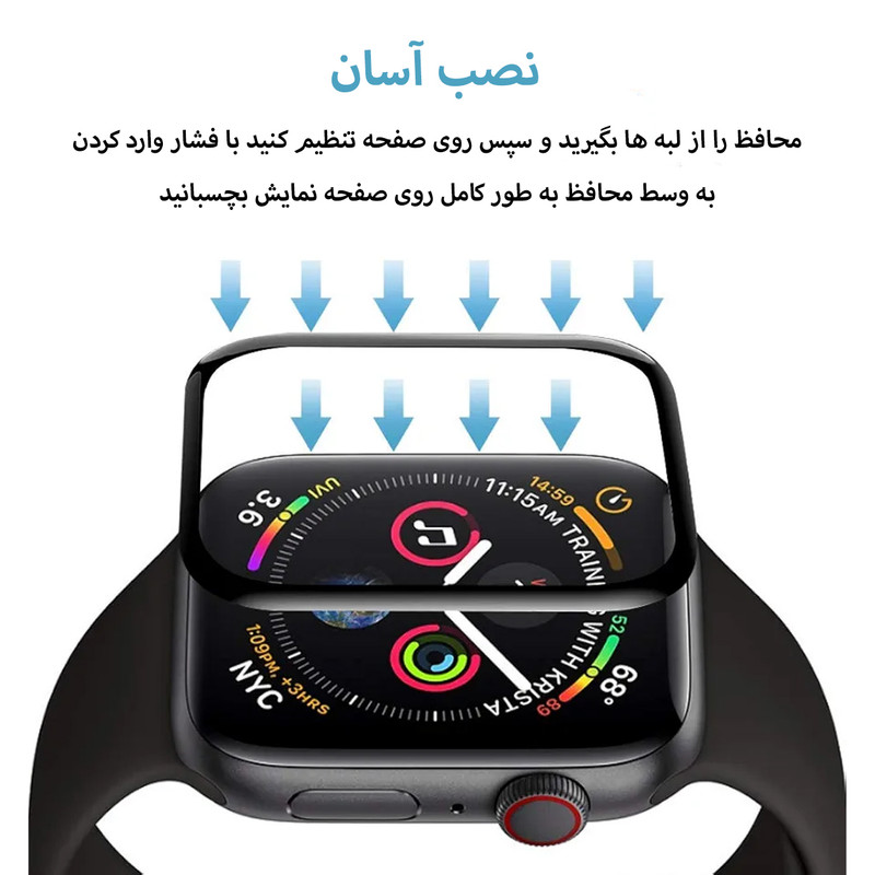 محافظ صفحه نمایش نانو نایت مدل Pmma-KT مناسب برای اپل واچ Series 10 42mm