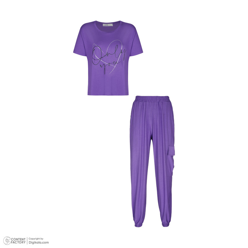 ست تی شرت و شلوار زنانه لوینت  مدل لایا