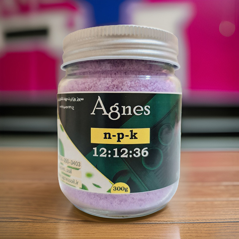 کود NPK 12-12-36 آگنس مدل Ag121236 وزن 300گرم