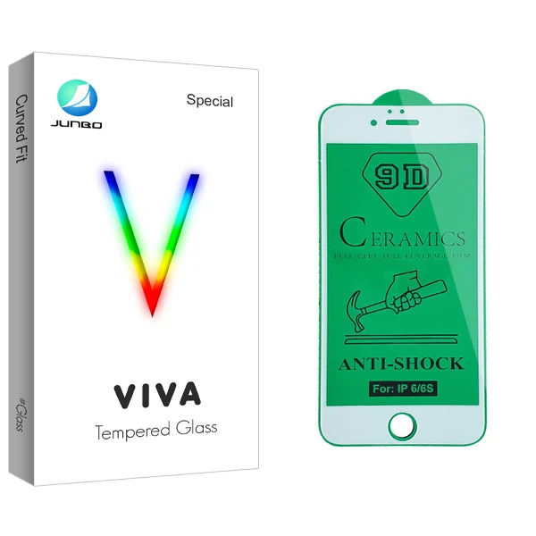 محافظ صفحه نمایش سرامیکی جانبو مدل Viva Glass مناسب برای گوشی موبایل اپل iPhone 6