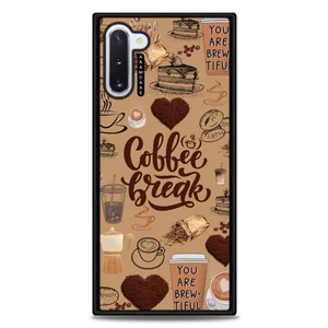 AKAM AMC-WSGN10-COFFEE-18 Cover For Samsung Galaxy Note 10
